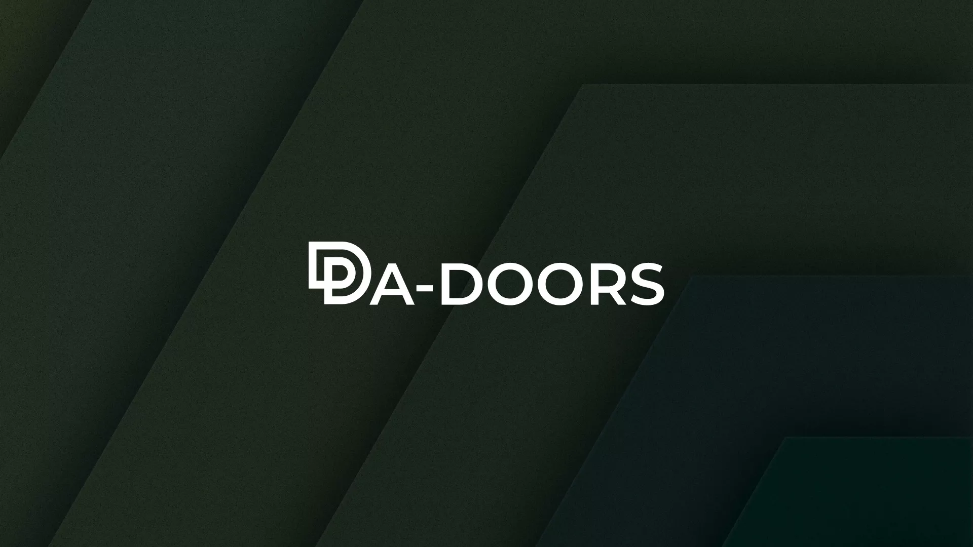 Создание логотипа компании «DA-DOORS» в Королёве